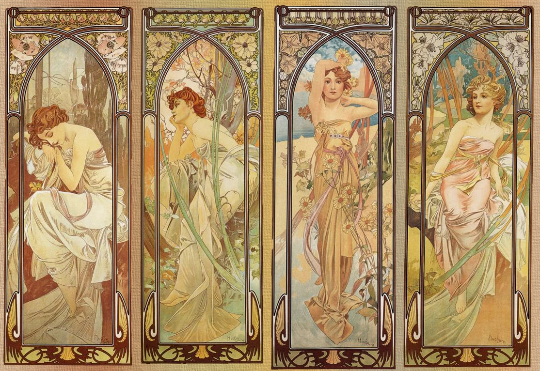 Alfons Mucha - 151, Ore del giorno 1